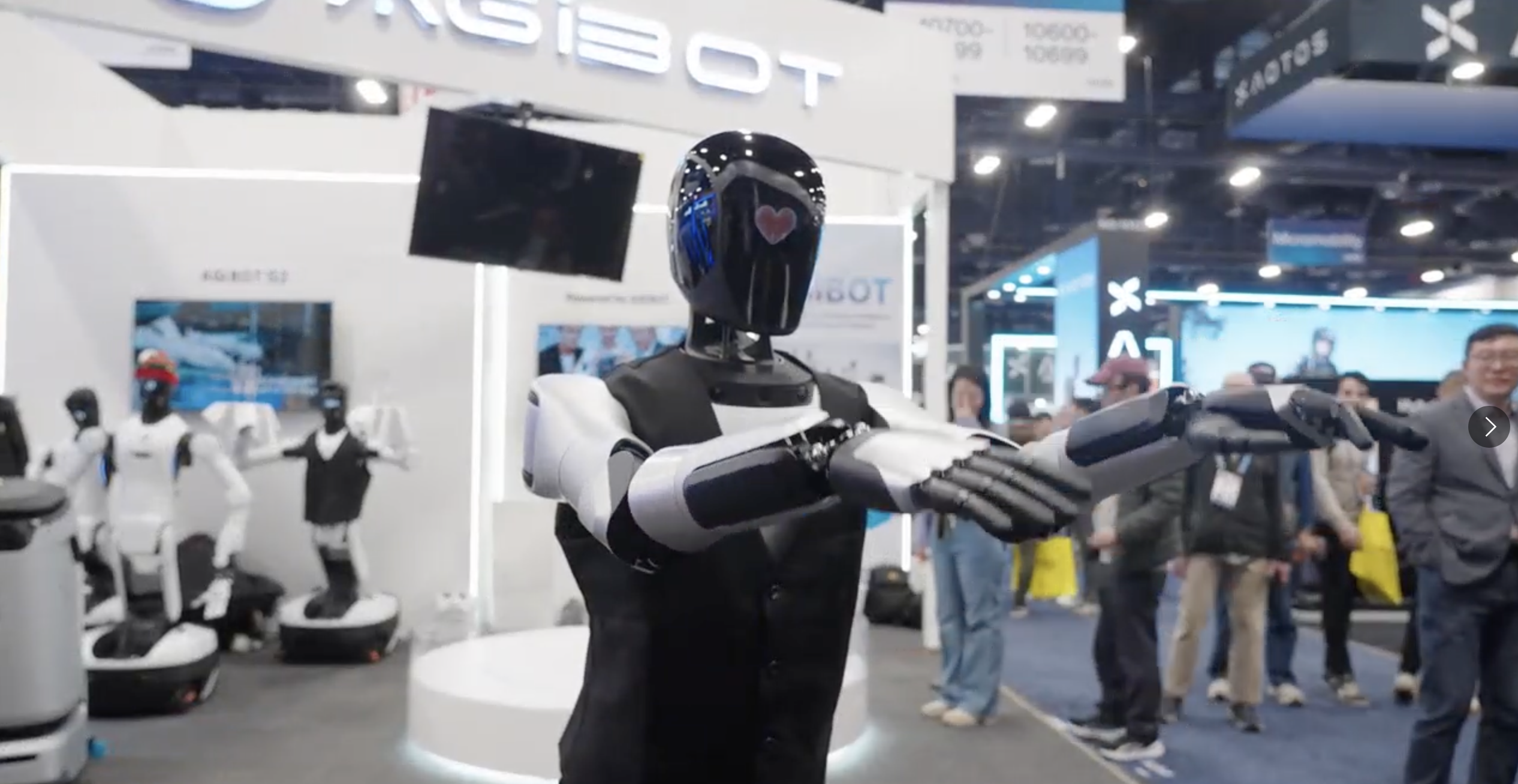 智元机器人登顶Omdia全球榜单，CES获行业认可与海外关注(图3)